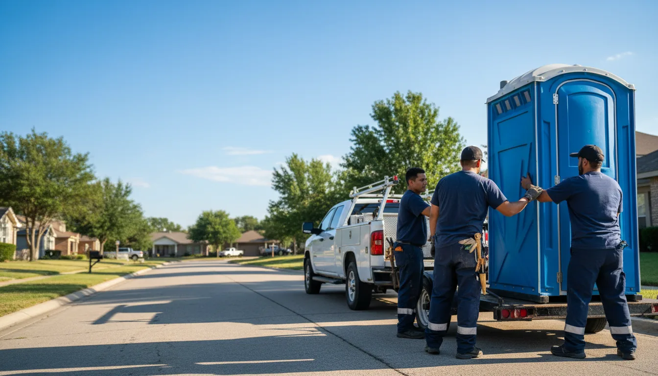 Portable Toilet Rental in Chapman, KS near me